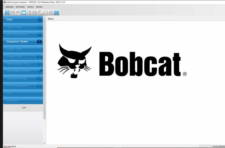 Bobcat ECU Engine Analyzer & Troubleshooting 2025