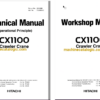 Hitachi Sumitomo CX1100 Full Manual (Technical, Workshop, Diagrams Manual)