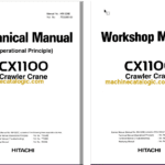 Hitachi Sumitomo CX1100 Full Manual (Technical, Workshop, Diagrams Manual)