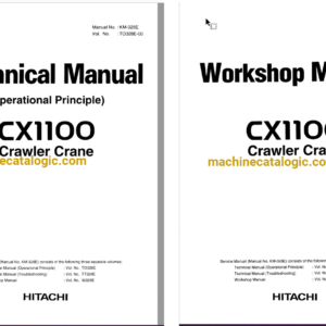 Hitachi Sumitomo CX1100 Full Manual (Technical, Workshop, Diagrams Manual)