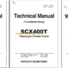 Hitachi Sumitomo SCX400T Full Manual (Technical, Workshop, Diagrams Manual)