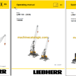 Liebherr LHM 150 Mobile Harbour Crane Full Manual (Technical, Operator and Parts Manual)