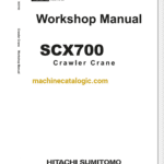 Hitachi Sumitomo SCX700 Tier 3 Engine Specification Workshop Manual (W23K-E-00)