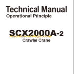 Hitachi Sumitomo SCX2000A-2 Technical Manual (TO2BM-E-00)