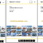 Liebherr LHM 420 Mobile Harbour Crane Full Manual (Technical, Operator and Parts Manual)