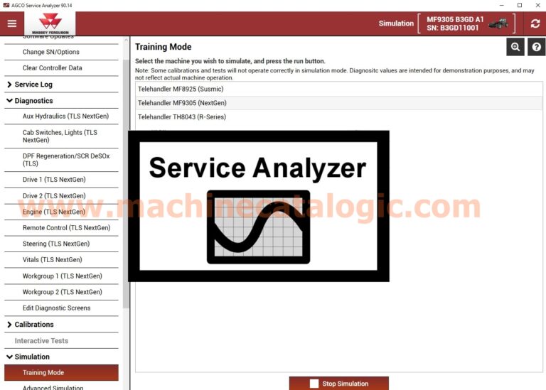 Agco Service Analyzer [Diagnostic] v90.14