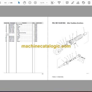 Komatsu PC490LC-11 Hydraulic Excavator Parts Manual (FEN02769-00)