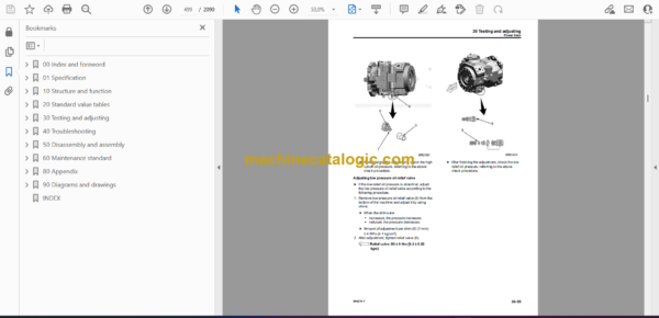 Komatsu WA270-7 Wheel Loader Shop Manual (SEN06255-11) - Image 3