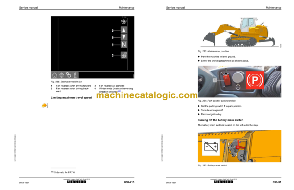 Liebherr LR 626 Crawler Loader Service Manual [1327_12257_09-2019] - Image 3