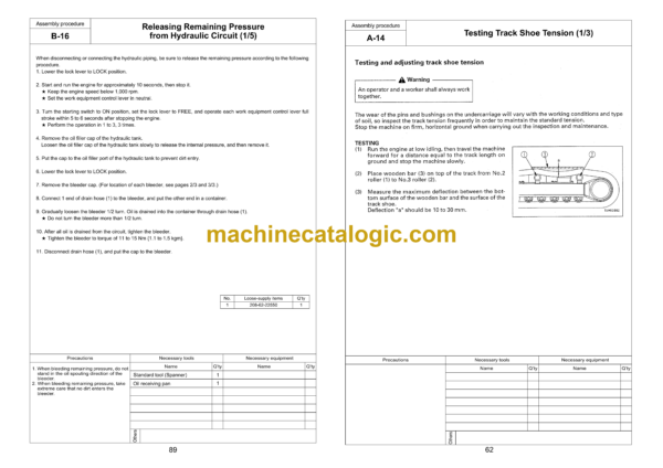 Komatsu PC650LC-11 Hydraulic Excavator Field Assembly Manual (GEN00149-08) - Image 3