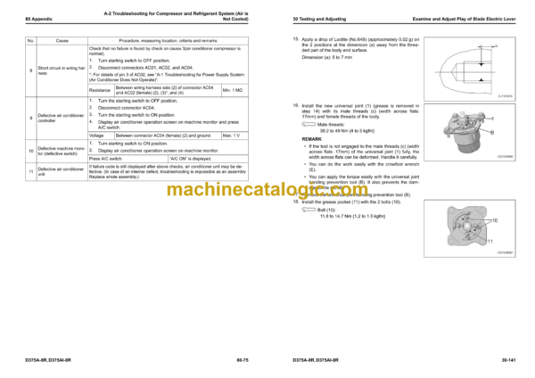 Komatsu D375A-8R, D375Ai-8R Bulldozer Shop Manual (SEN06984-02) - Image 4