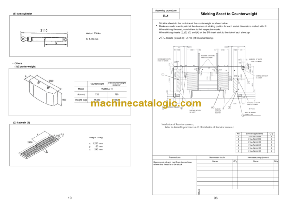 Komatsu PC650LC-11 Hydraulic Excavator Field Assembly Manual (GEN00149-08) - Image 4