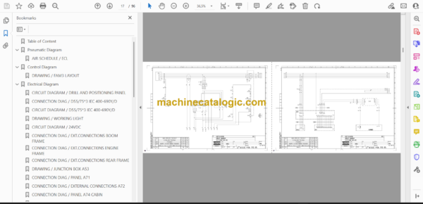 Atlas Copco FlexiROC T30R-03 Diagrams and Drawings Manual - Image 2