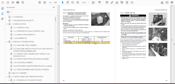 Komatsu SK714-5 Skid Steer Loader Operation and Maintenance Manual (WEAM003306) - Image 2