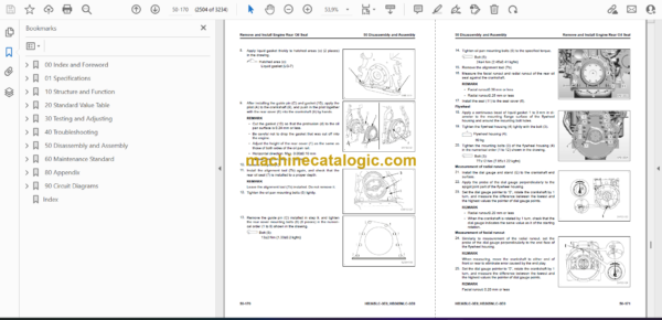 Komatsu HB365LC-3E0, HB365NLC-3E0 Hydraulic Excavator Shop Manual (UENBM00643) - Image 2
