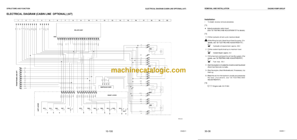 Komatsu CK25-1 Crawler Skid Steer Loader Shop Manual (WEBM007000) - Image 3