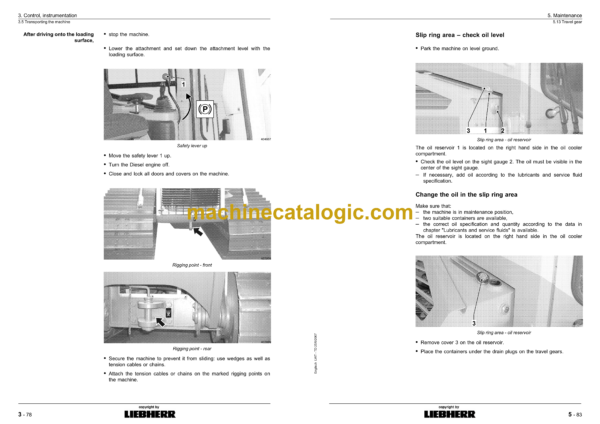 Liebherr PR 734L, PR 734XL, PR 734LGP Crawler Dozer Operating Manual (From SN 8220) - Image 3