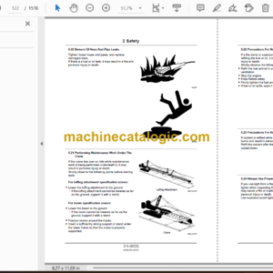 Hitachi Sumitomo 6000SLX Hydraulic Crawler Crane Operator’s Manual