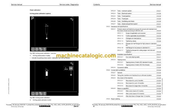 Liebherr PR 716 Crawler Dozer Service Manual [1422_1423_14279_09-2019] - Image 2