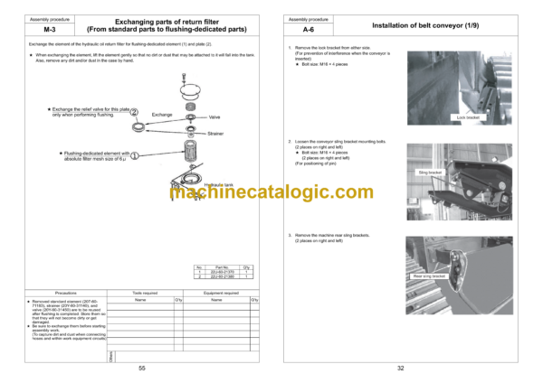 Komatsu BR380JG-3E0 Mobile Crusher Field Assembly Instruction (GEN00228-00) - Image 3
