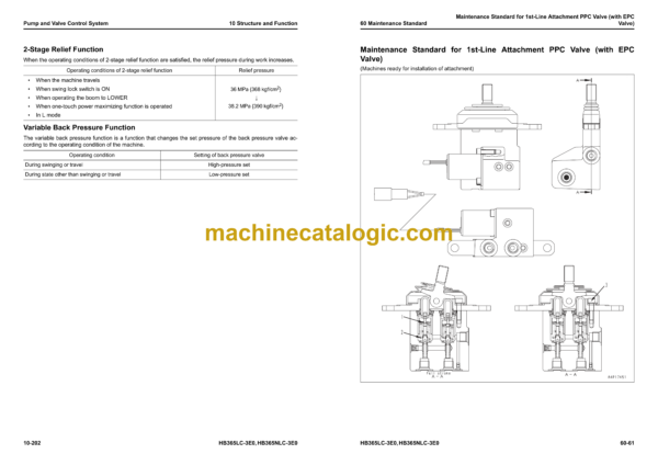 Komatsu HB365LC-3, HB365NLC-3 Hydraulic Excavator Shop Manual (UENBM00525) - Image 4