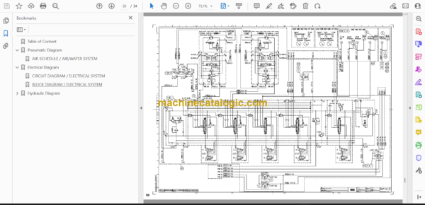 Atlas Copco Diamec Smart 4 Diagrams and Drawings Manual - Image 2