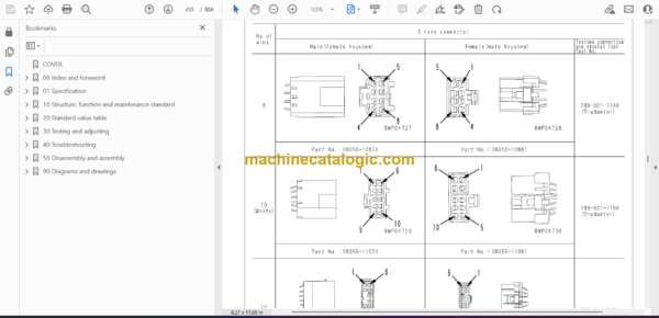 Komatsu BR380JG-1E0 Mobile Crusher Shop Manual (SEN01341-07) - Image 2