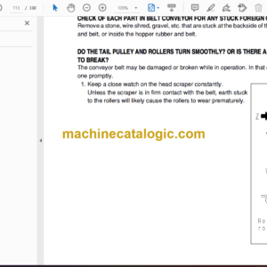 Komatsu BR480JG-1 Galeo Mobile Crusher Operation and Maintenance Manual (SEAM047100T)