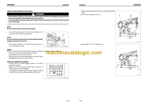 Komatsu BR480JG-1 Galeo Mobile Crusher Operation and Maintenance Manual (SEAM047100T) - Image 4