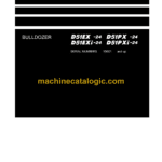 Komatsu D51EX-24, D51PX-24, D51EXi-24, D51PXi-24 Bulldozer Field Assembly Manual (GEN00293-00)