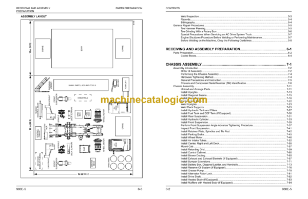 Komatsu 980E-5 Electric Dump Truck Field Assembly Manual (CEAW012603) - Image 3