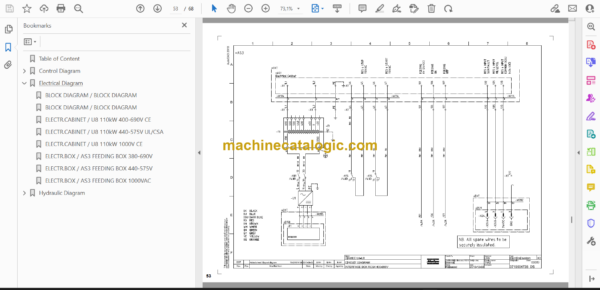 Atlas Copco Diamec Smart 6 Diagrams and Drawings Manual - Image 2