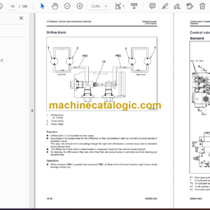 Komatsu SK820-5E0 Skid Steer Loader Shop Manual (WEBM009100)