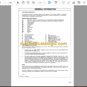 Hitachi R2900JLK Load Haul Dump Parts Catalog