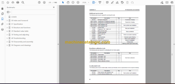Komatsu 980E-5 Dump Truck Shop Manual (CEBM033904) - Image 2