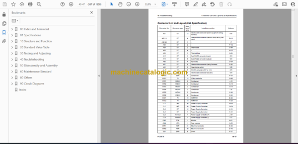 Komatsu PC33E-6 Mini Excavator Shop Manual (SEN06975-04) - Image 2