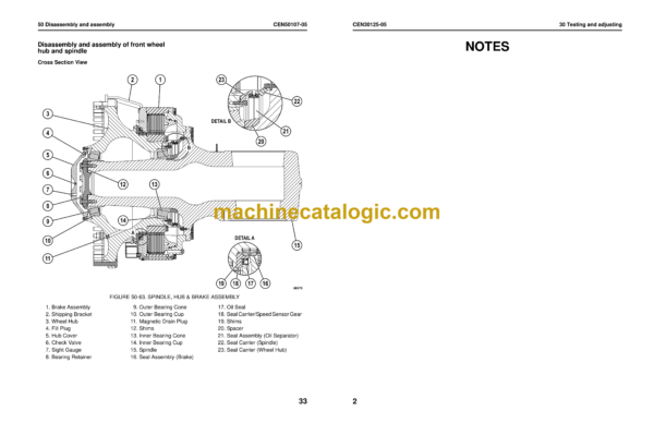 Komatsu 980E-5 Dump Truck Shop Manual (CEBM033904) - Image 3