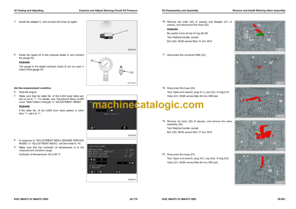 Komatsu WA475-10, WA475-10E0 Wheel Loader Shop Manual (VENBM56002) - Image 4