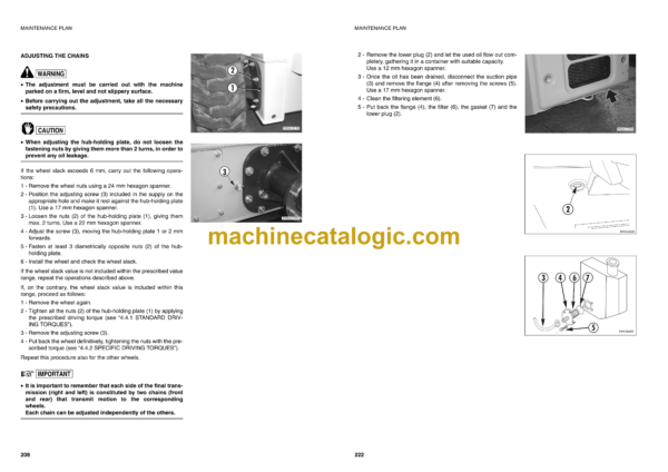 Komatsu SK815-5 Turbo Skid Steer Loader Operation and Maintenance Manual (WEAM005301) - Image 4