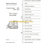 Liebherr PR2 Litronic Crawler Dozer Service Manual [PR2_712-752_01-09]