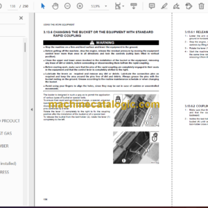 Komatsu CK20-1 Crawler Skid Steer Loader Operation and Maintenance Manual (WEAM006102)