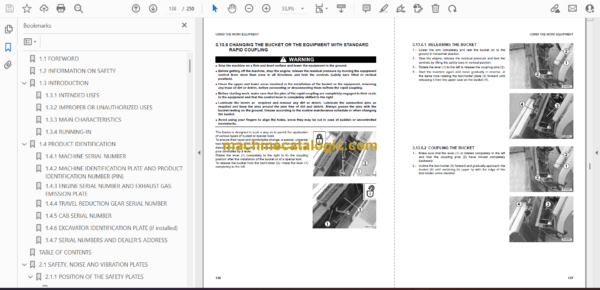 Komatsu CK20-1 Crawler Skid Steer Loader Operation and Maintenance Manual (WEAM006102) - Image 2
