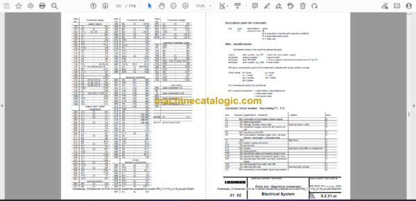 Liebherr PR2 Litronic Crawler Dozer Service Manual [PR2_712-752_01-09] - Image 2