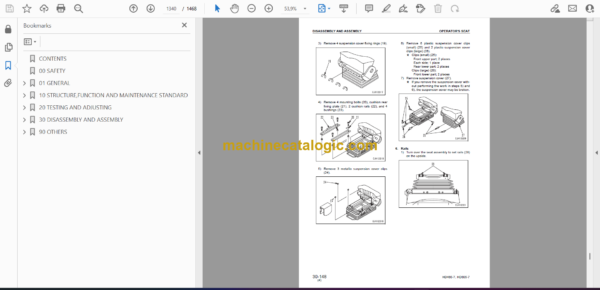 Komatsu HD465-7, HD605-7 Dump Truck Shop Manual (SEBM027624) - Image 2