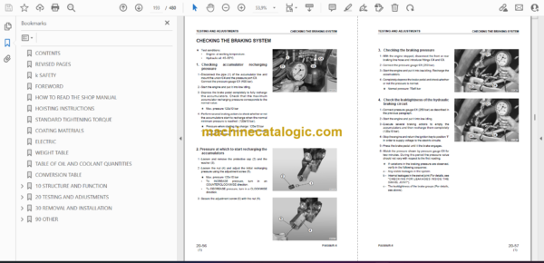 Komatsu PW98MR-6 Hydraulic Excavator Shop Manual (WEBM007302) - Image 2