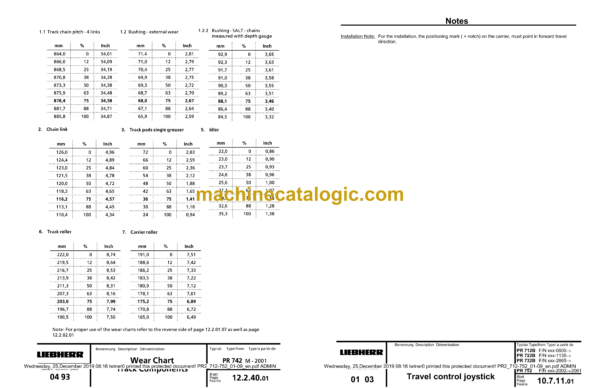 Liebherr PR2 Litronic Crawler Dozer Service Manual [PR2_712-752_01-09] - Image 3