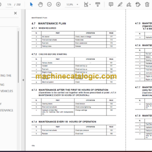 Komatsu SK815-5 Skid Steer Loader Operation and Maintenance Manual (WEAM003401)