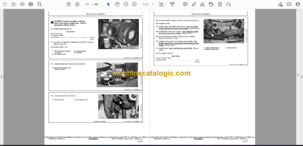 Liebherr PR714 Crawler Dozer Repair Technical Manual [TM10269 and SN 139436--] - Image 2