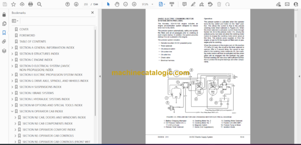 Komatsu 830E-1AC Dump Truck Shop Manual (CEBM021103) - Image 2