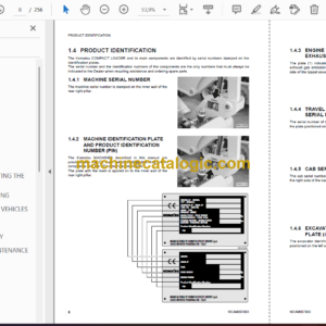 Komatsu CK25-1 Crawler Steer Loader Operation and Maintenance Manual (WEAM007903)